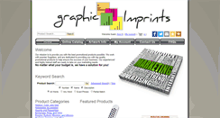 Desktop Screenshot of graphicimprints.net